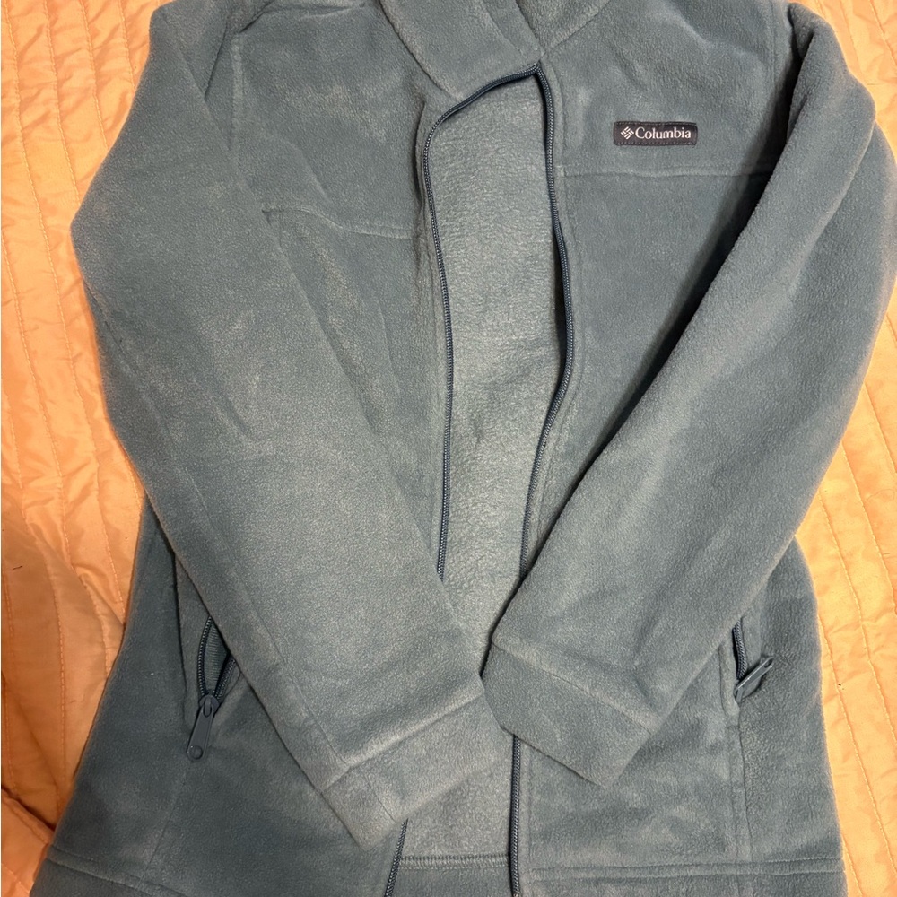 Columbia Teal Fleece Jacket